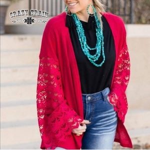 Crochet Cardigan Bell Sleeves
